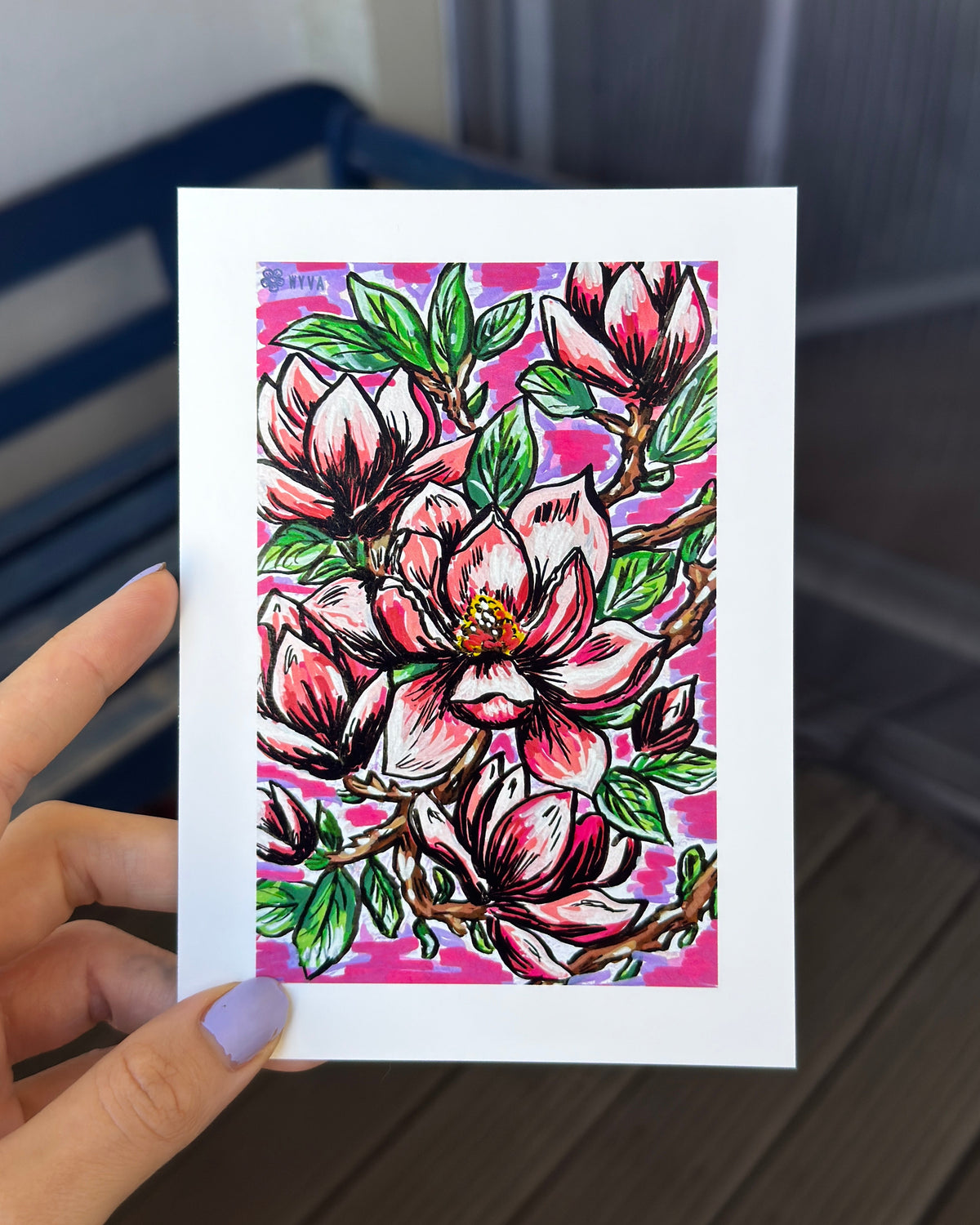 Blumen - Mini Art Prints (A6)