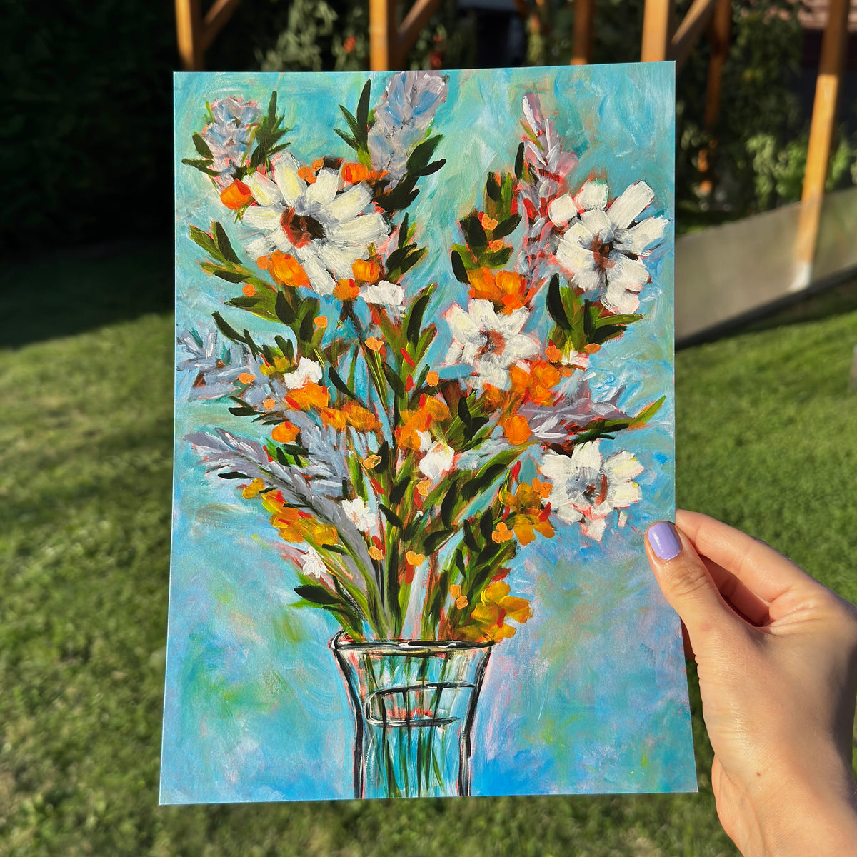 Wildblumen - Art Print (A4)